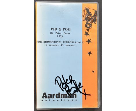 Aardman Animations - Pib &amp; Pog (1994) - Peter Blake - a ' For Promotional Purposes Only ' Aardman Animations VHS tape of 