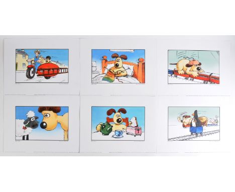 Aardman Animations - Wallace and Gromit The Wrong Trousers (1993) A Close Shave (1995) - a collection of x6 unproduced story 