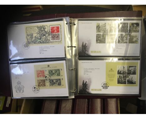 Great Britain First Day Covers and Event Covers (up to 2010) noted to include 1998 NHS 50p Coin cover, in Royal Mail slipcase