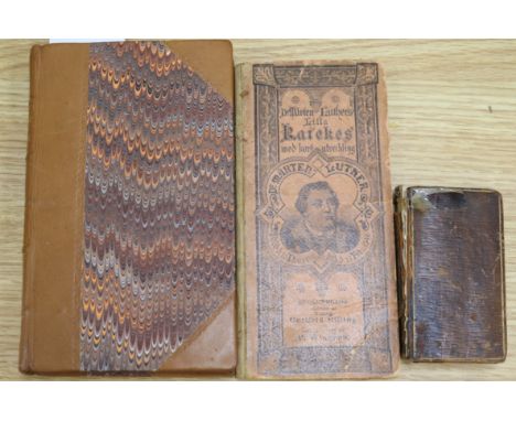 A small collection of 18th and 19th century books, comprising: The Letters of Abelard & Heloise, London, 7th edition, 1743, l