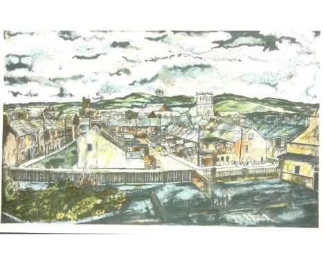 Tom McGuiness (Northern British 1926-2006): 'The Nature Trail Murton', limited edition coloured lithograph signed titled numb