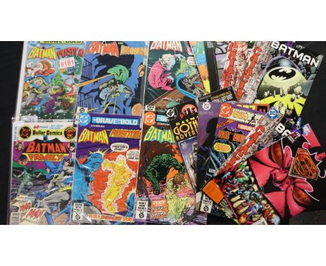 Sixteen DC Batman comics. UK P&amp;P Group 1 (£16+VAT for the first lot and £2+VAT for subsequent lots) 