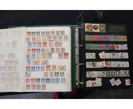 Two world stamp albums. UK P&amp;P Group 2 (£20+VAT for the first lot and £4+VAT for subsequent lots) 