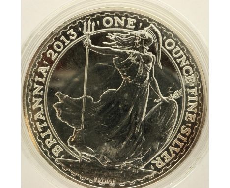 £2 Britannia, 1oz 2013 Elizabeth II. UK P&amp;P Group 0 (£6+VAT for the first lot and £1+VAT for subsequent lots) 
