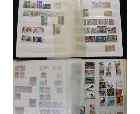 Two Commonwealth stamp albums. UK P&amp;P Group 2 (£20+VAT for the first lot and £4+VAT for subsequent lots) 