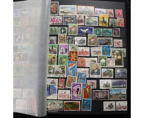 Commonwealth stamp album mainly QEII. UK P&amp;P Group 1 (£16+VAT for the first lot and £2+VAT for subsequent lots) 