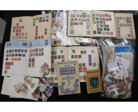 The Victory stamp album, together with other stamp albums and loose stamps. UK P&amp;P Group 2 (£20+VAT for the first lot and