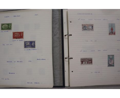 Two world stamp albums including China. UK P&amp;P Group 2 (£20+VAT for the first lot and £4+VAT for subsequent lots) 