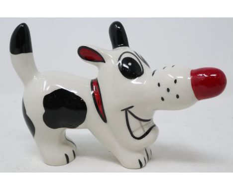 Lorna Bailey dog, Dashy, no cracks or chips, L: 13 cm. UK P&amp;P Group 1 (£16+VAT for the first lot and £2+VAT for subsequen