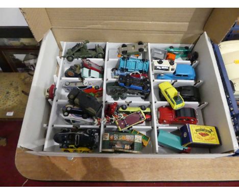 A Bachmann Collector's Club carry case containing a quantity of Matchbox white metal Hotwheels and similar diecast miniatures
