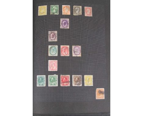 A stamp album and contents of British and commonwealth stamps principally being first half 20th century