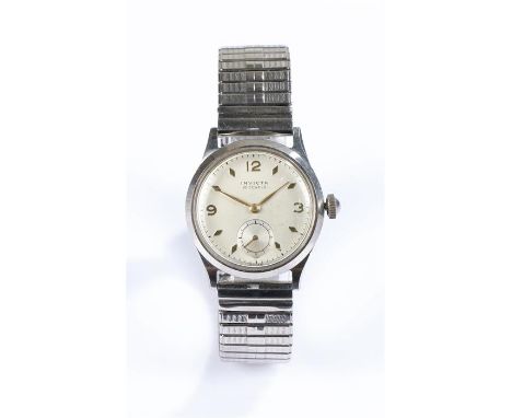 Invicta gentleman's stainless steel wristwatch, the signed dial with Arabic numerals interspersed with gilt diamond shaped ma