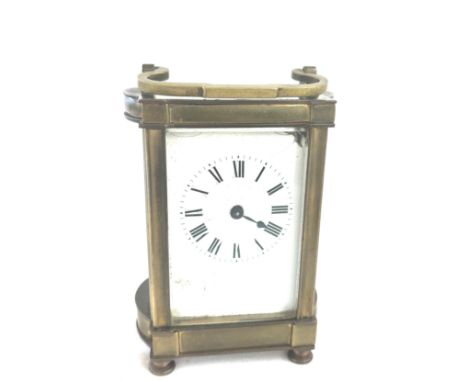 Vintage brass carriage clock 