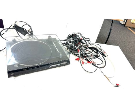 Quartz technics record player, untested