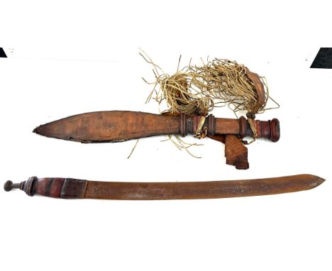 African tribal sword 