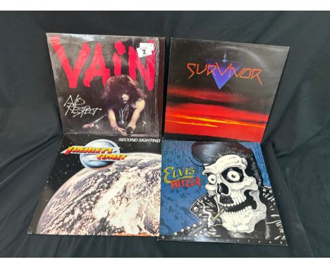 Selection of assorted records includes Elvis Hitler, Freshleys comet etc