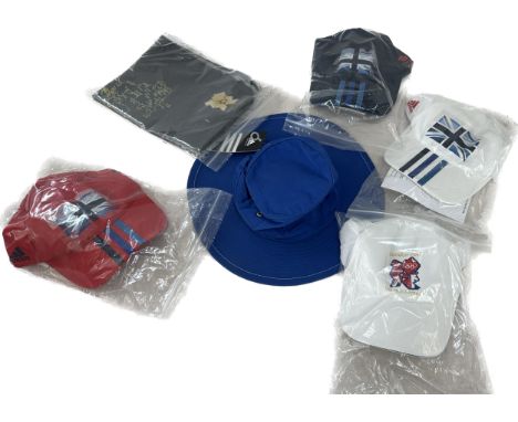 Selection of London 2012 Olympics merchandise to include bags, hats etc