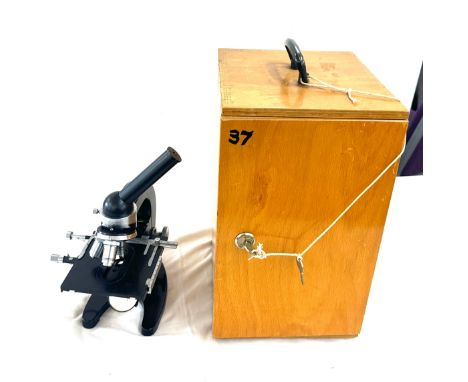 Cased meopta cased microscope