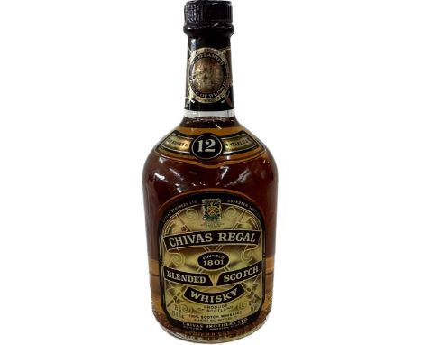 Box of Chivas Regal Blended scotch whisky 12 years old