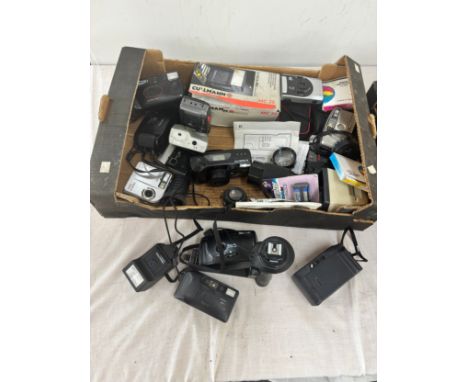 Selection of vintage and later cameras includes Sony, etc