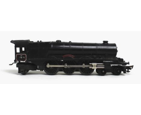 A collection of Hornby Dublo and Tri-Ang OO gauge model railway engines, track, controllers, scenery and accessories, includi