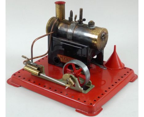 A Mamod S.E.2 Steam Engine, boxed, 21.5 by 15cm high. 