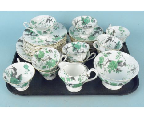 A Shelley part tea service, approx twenty five pieces