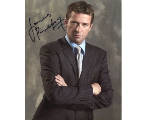 James Purefoy. 8x10 inch portrait photo signed by actor James Purefoy. Good Condition. All autographs are genuine hand signed