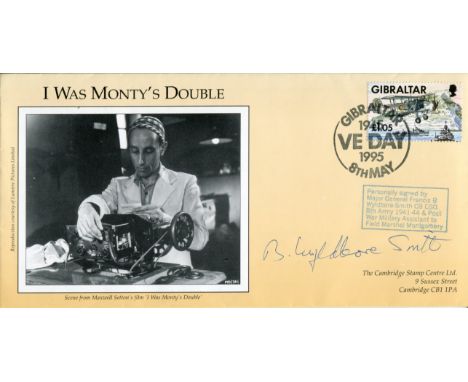 Field Marshal Montgomery. I Was Monty’s Double cover signed by Major General Francis Wyldbore-Smith DSO, 8th Army 1941-44 and