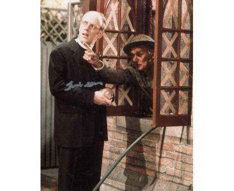 Dads Army. 8x10 Dads Army comedy series photo signed by actor Frank Williams who played the Vicar. Good Condition. All autogr