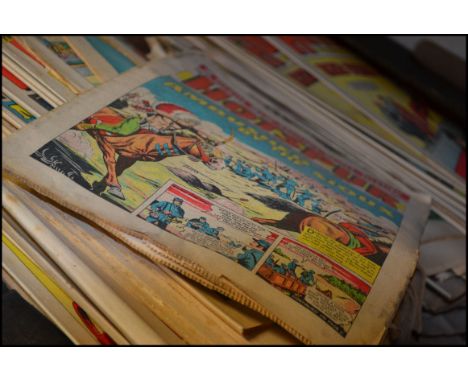 Collection of vintage Hotspur and related comic books, all dated from the 1970's