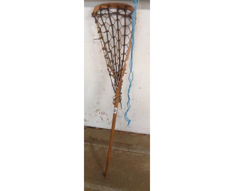 A vintage Hattersley &amp; Son Viktoria Number 1 lacrosse stick