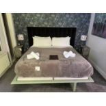Roche bobois Backstage bed with UK Super King Sleepeezee Hotel Natural Splendour Pillow Top mattres