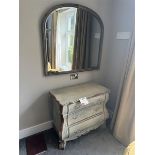 Chest of drawers & mirror