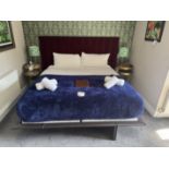 Roche bobois Backstage bed with UK Super King Sleepeezee Hotel Natural Splendour Pillow Top mattre