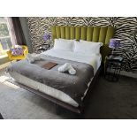 Roche bobois Backstage bed with UK Super King Sleepeezee Hotel Natural Splendour Pillow Top mattre