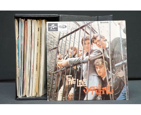 Vinyl - 31 1960’s Beat / Mod / Rock ’N’ Roll / Pop original pressing albums to include: The Yardbirds - Five Live Yardbirds (
