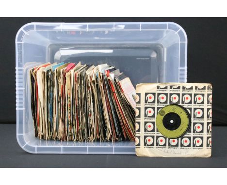 Vinyl - Over 75 Rock &amp; Pop 7" singles to include The Ramones, Otis redding, T-Rex, Bob Dylan, Elvis Costello, Traffic, Th