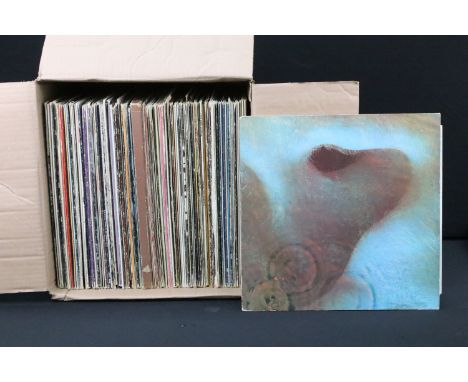Vinyl - Over 80 Rock &amp; Pop LPs and 1 box set to include Pink Floyd x 3, Queen, Van Morrison x 5, Joni Mitchell, John Mart