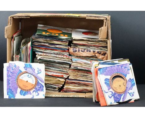 Vinyl - Over 250 7" rock, pop, soul singles to include The Temptations, David Bowie, Sly &amp; The Family Stone, The Rolling 