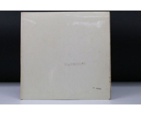 Vinyl - The Beatles White Album LP on Apple Records PCS 7067 / 7068. Numbered 106801, UK 1970 side opening embossed G&amp;L p