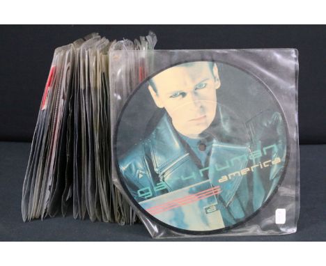 Vinyl - 31 picture disc 7” singles to include: Gary Numan, Enuff Z’nuff, China Crisis, Grand Prix, The Go Go’s, Robert Palmer