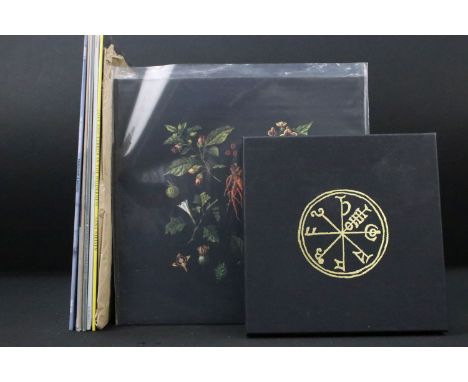 Vinyl - 5 Folk / Experimental limited edition albums, 2 x 10” and one box set 7” to include: Ian Humberstone / David Chatton 