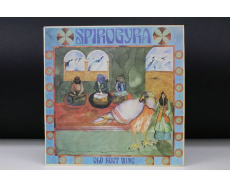 Vinyl - Spirogyra – Old Boot Wine LP on PEG Records – PEG 13. Original UK 1st pressing with textured picture sleeve. EX / EX-