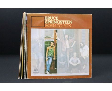 Vinyl - 8 Spanish pressing 7” singles to include: Bruce Springsteen x 2, Lou Reed, Man, Pink Floyd, The Rolling Stones, Elton
