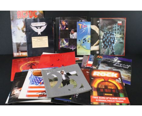 Memorabilia - 36 Tour programmes to include Deep Purple, ACDC, The Who, Robert Plant, Hawkwind, Whitesnake, Pink Floyd, Maril