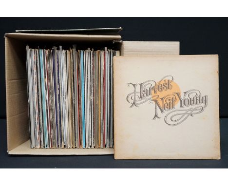Vinyl - Over 80 Rock &amp; Pop LPs to include Neil Young, The Butterfield Blues Band, Jimi Hendrix, Elvis Presley, Kate Bush,