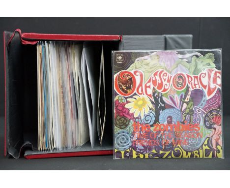 Vinyl - Rock &amp; Pop 20 7" singles and 9 EPs to include The Zombies (Spanish pressing), Them (EP), The Byrds (EP), Buffalo 