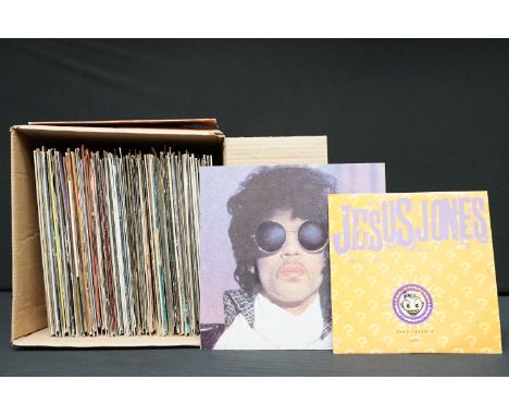 Vinyl - Approx 100 12" singles spanning genres and decades featuring test pressings, white labels, promos to include Prince, 