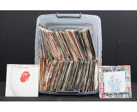 Vinyl - Approx 200 Rock &amp; Pop 7" singles to include Joy Division, Dead Kennedys, Kenny Lynch (EP), Madness, David Bowie, 